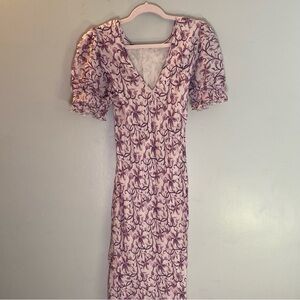 NWT Saylor Printed Floral Maxi Dress M
